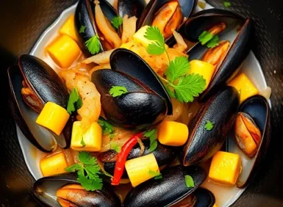 Palourdes à la sauce d'haricots noirs