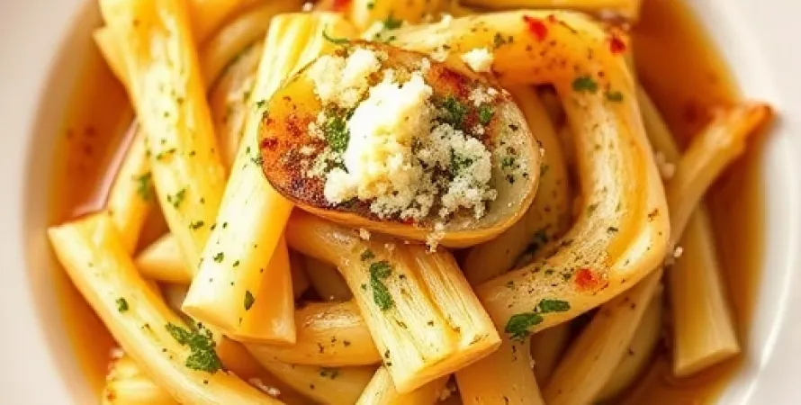 Fenouil au vin et parmesan