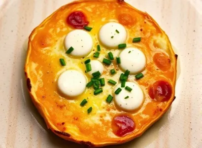 Gratin de courge au fromage de mozzarella et sauge