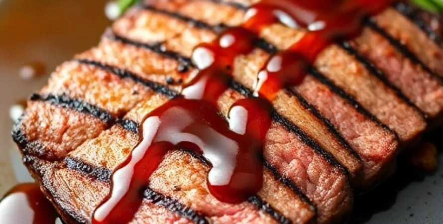 Steak au teriyaki
