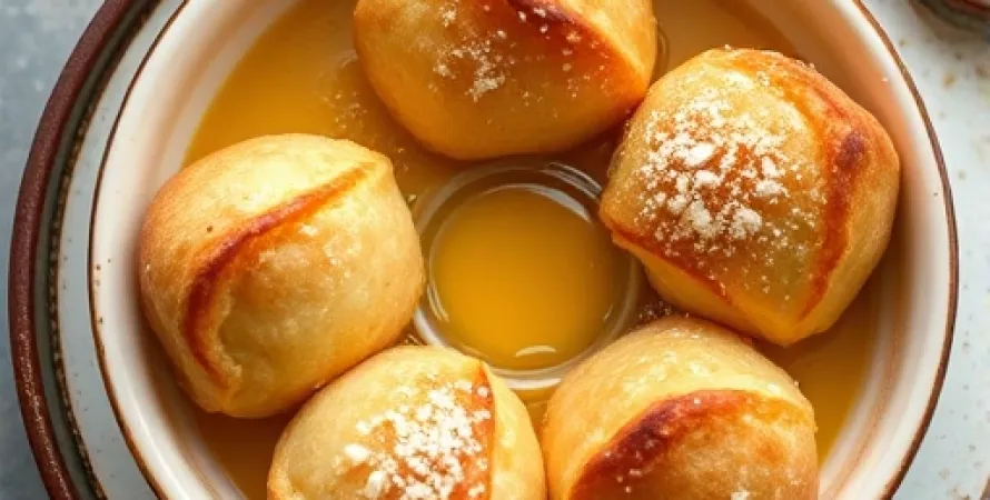 Petits beignets au four