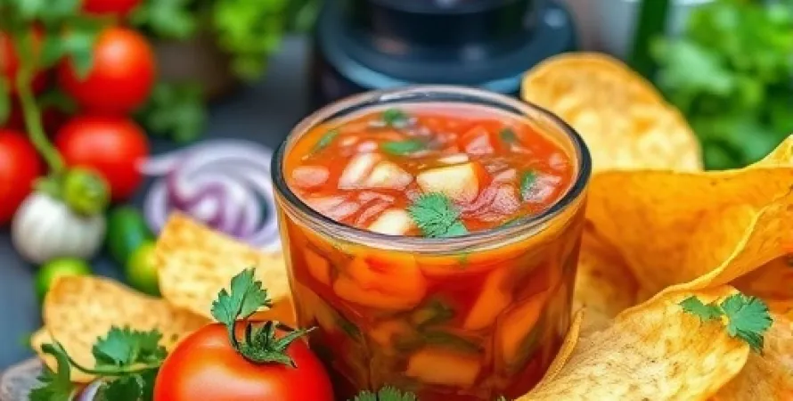 Salsa de jardin épicée