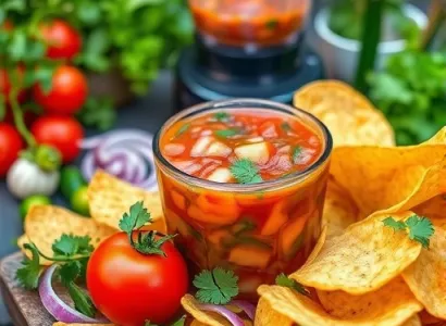 Salsa de jardin épicée