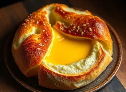 Pain à la bière avec fromage