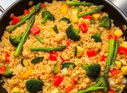 Paella aux légumes