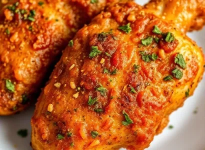 Poulet aux épices croustillant