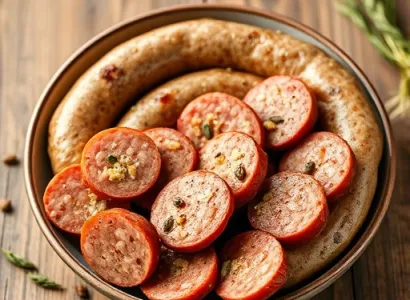 Saucisse de porc fait maison