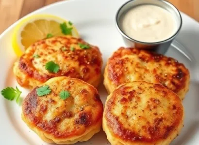 Galettes de saumon