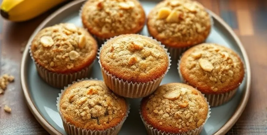 Muffins de banane au quinoa