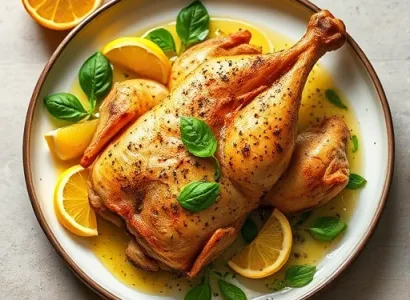 Poulet au citron vert