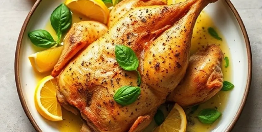 Poulet au citron vert