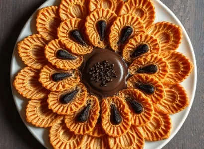 Pizzelle aux noisettes
