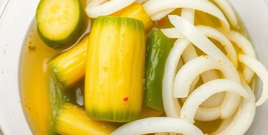 Concombre au vinaigre sans sucre