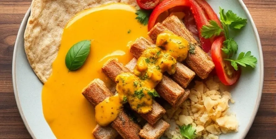 Satay de poulet au curry