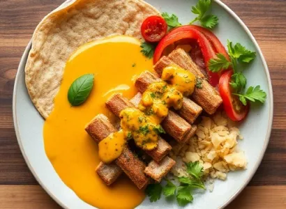 Satay de poulet au curry