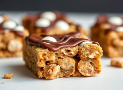Bâtonnets de céréales au chocolat