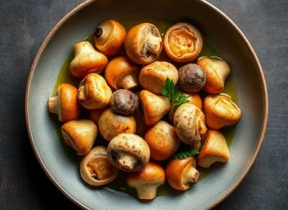 Champignons sautés au citron