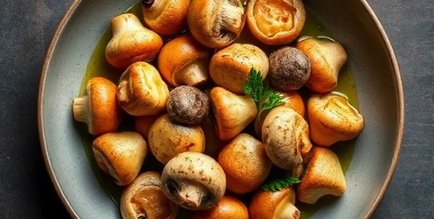 Champignons sautés au citron
