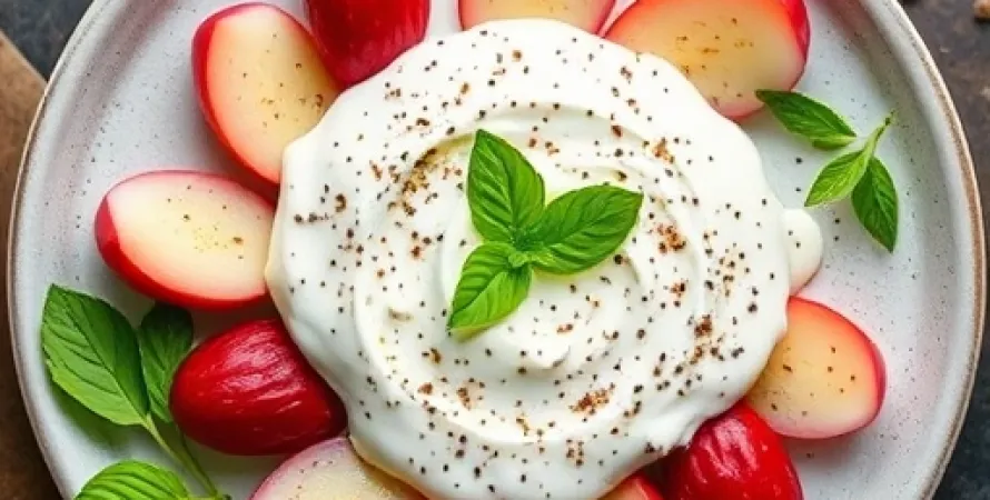 Betteraves crèmeuses au yogourt