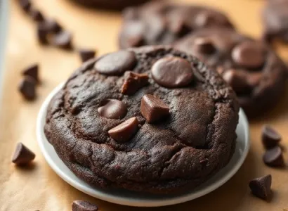 Cookies au Chocolat Noir