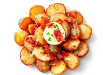 Pommes de terre rouges au four