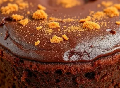 Gâteau au chocolat et canelle