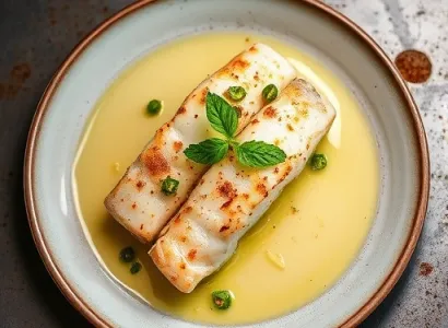 Poisson au fromage et aux piments