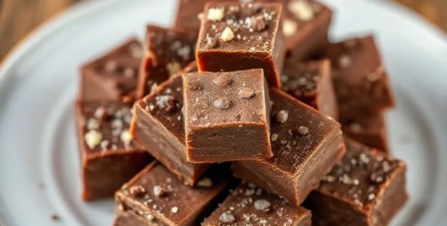 Fudge au chocolat et beurre de cacahuète