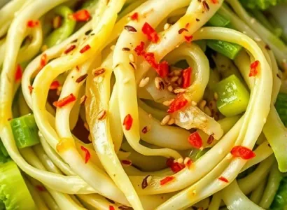Salade de chou et céleri