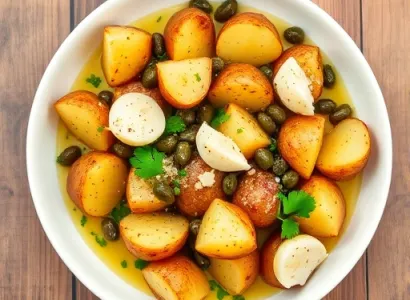 Pommes de terre rôties au citron