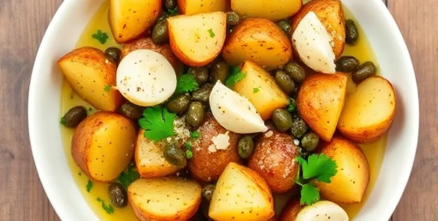 Pommes de terre rôties au citron