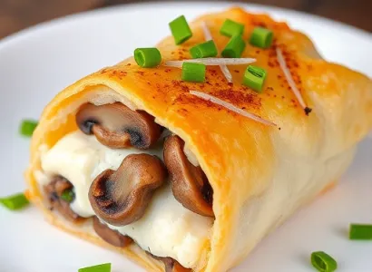 Strudel de champignons