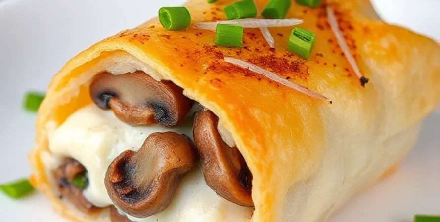 Strudel de champignons