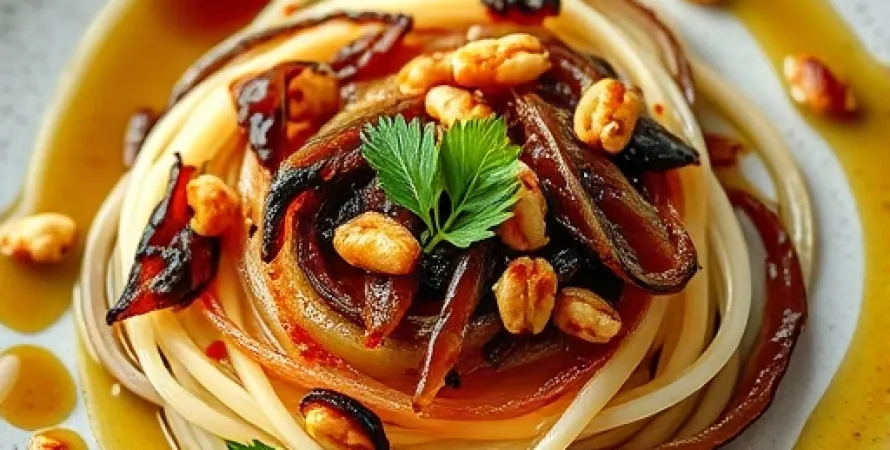 Fenouil aux oignons caramélisés