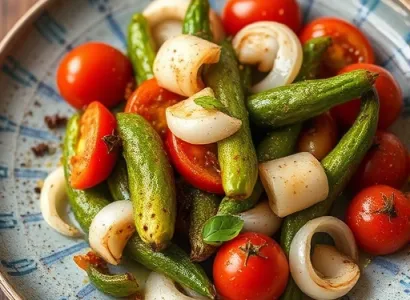 Courgettes sautées aux tomates séchées