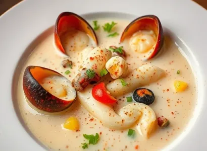 Chowder de fruit de mer