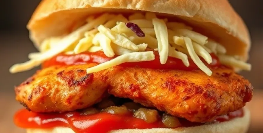 Sandwich de poulet rôti