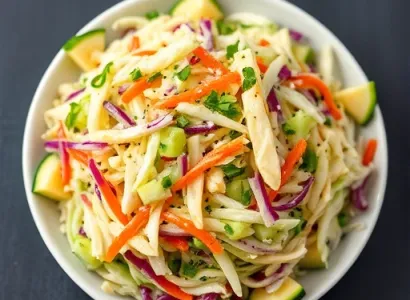 Salade de chou végétal