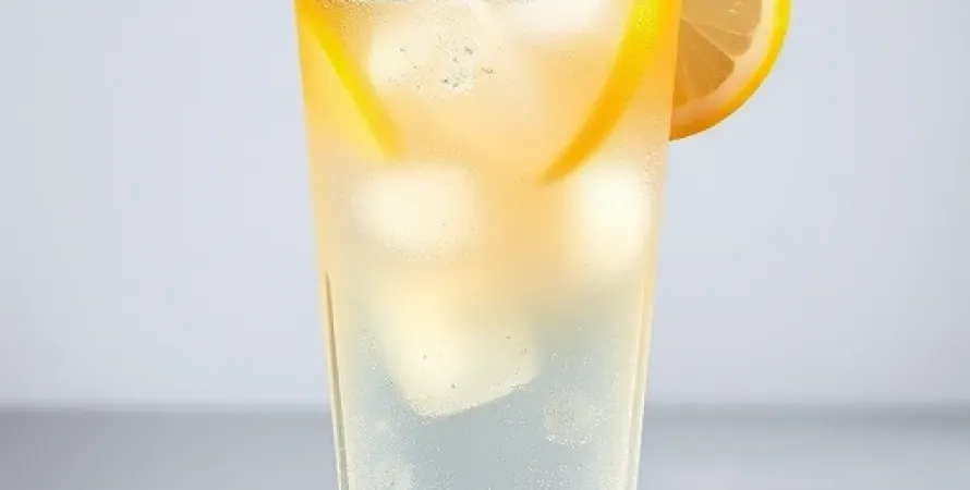 Limonade glacée rafraîchissante