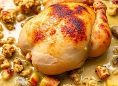 Casserole de poulet et farcement