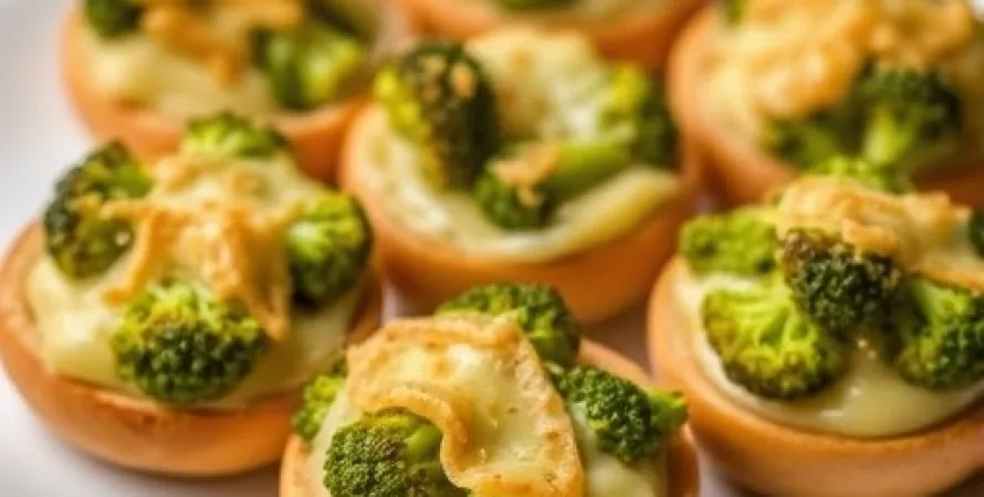 Bites de brocolis au fromage
