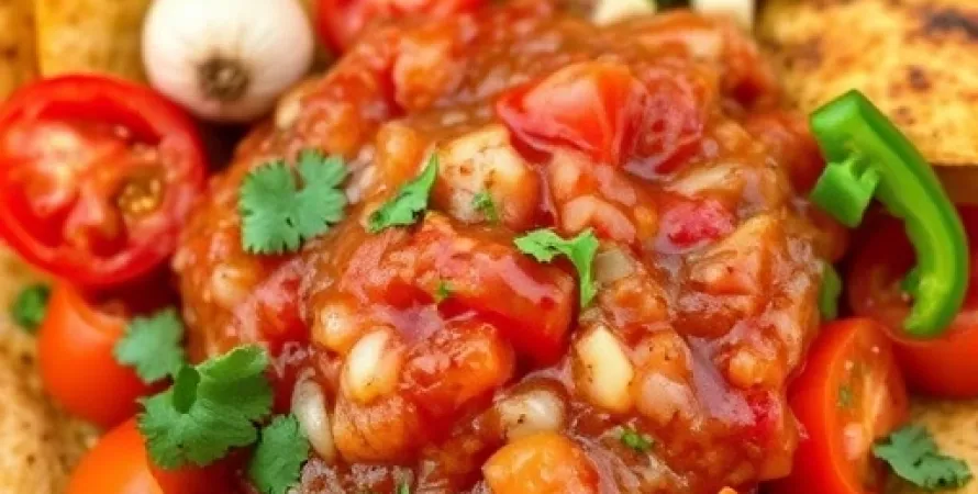 Salsa aux tomates et ail