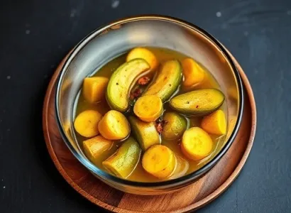 Cornichons épicés au sucre