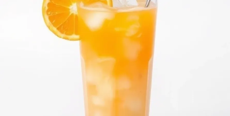Splash d'orange