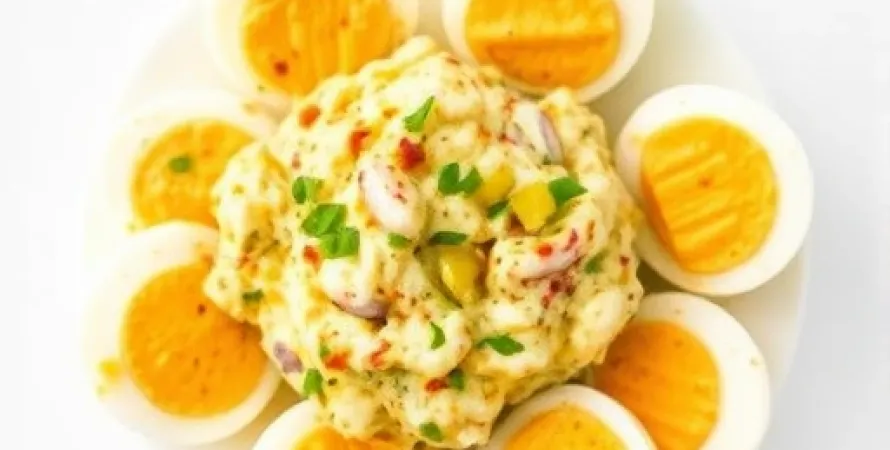 Salade d'œufs à la française