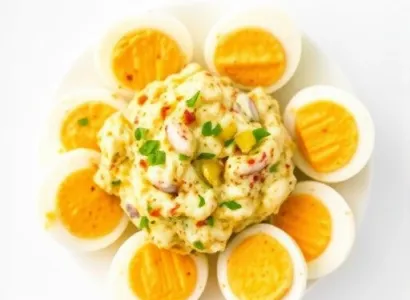 Salade d'œufs à la française