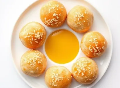 Boules de sésame au miel