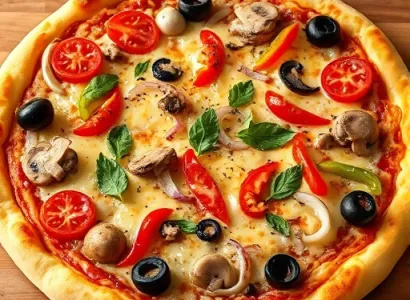 Pizza végétarienne