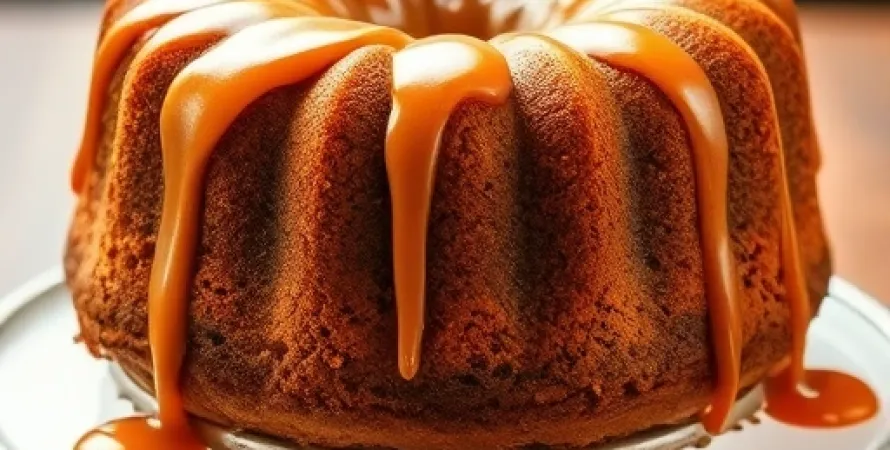 Gâteau au caramel sans gluten et sans lait