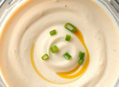 Dip de haricots à la crème de raifort